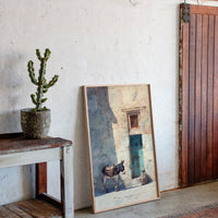 Respite Beneath the Sunlit Door