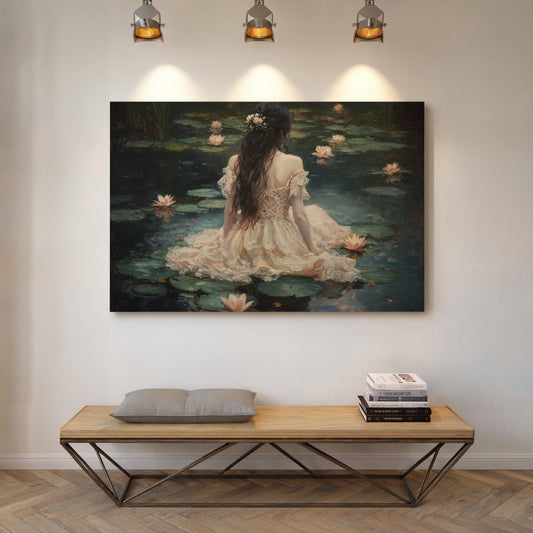 Lotus Dreams In Lace Light