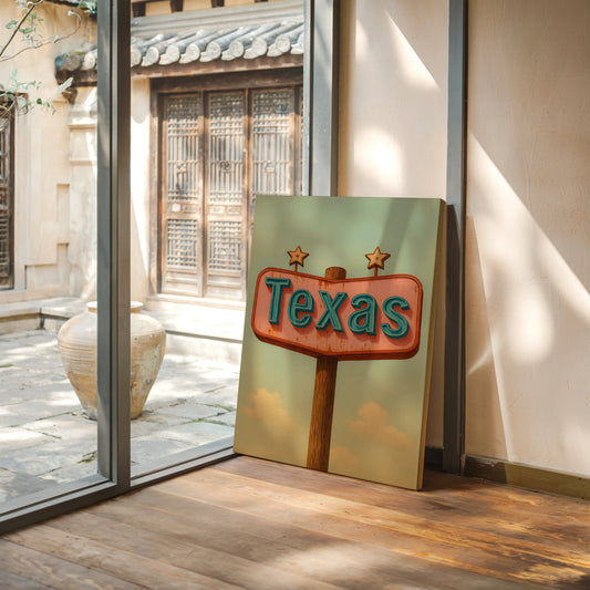 Texas Roadside – Where the Sky’s Bigger and the Signs Are Bolder