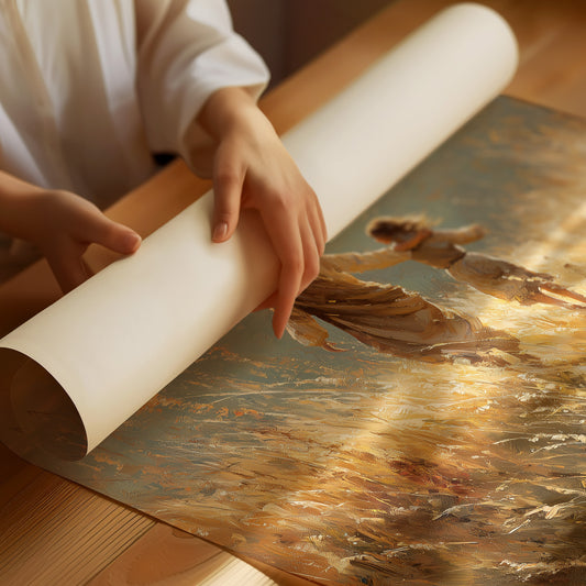 Gentle Journey Through Golden Fields
