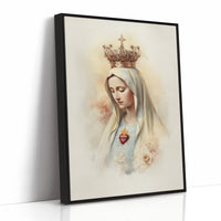 Sacred Heart In Quiet Devotion