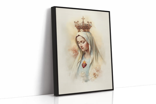 Sacred Heart In Quiet Devotion