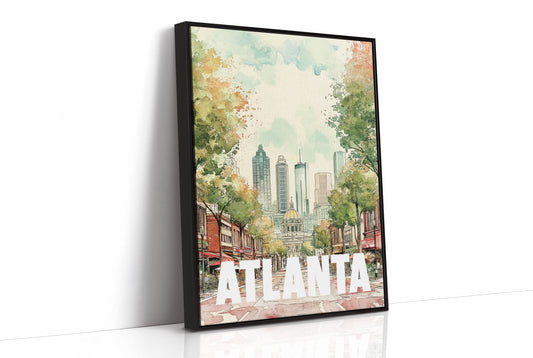 Atlanta, Riso Print