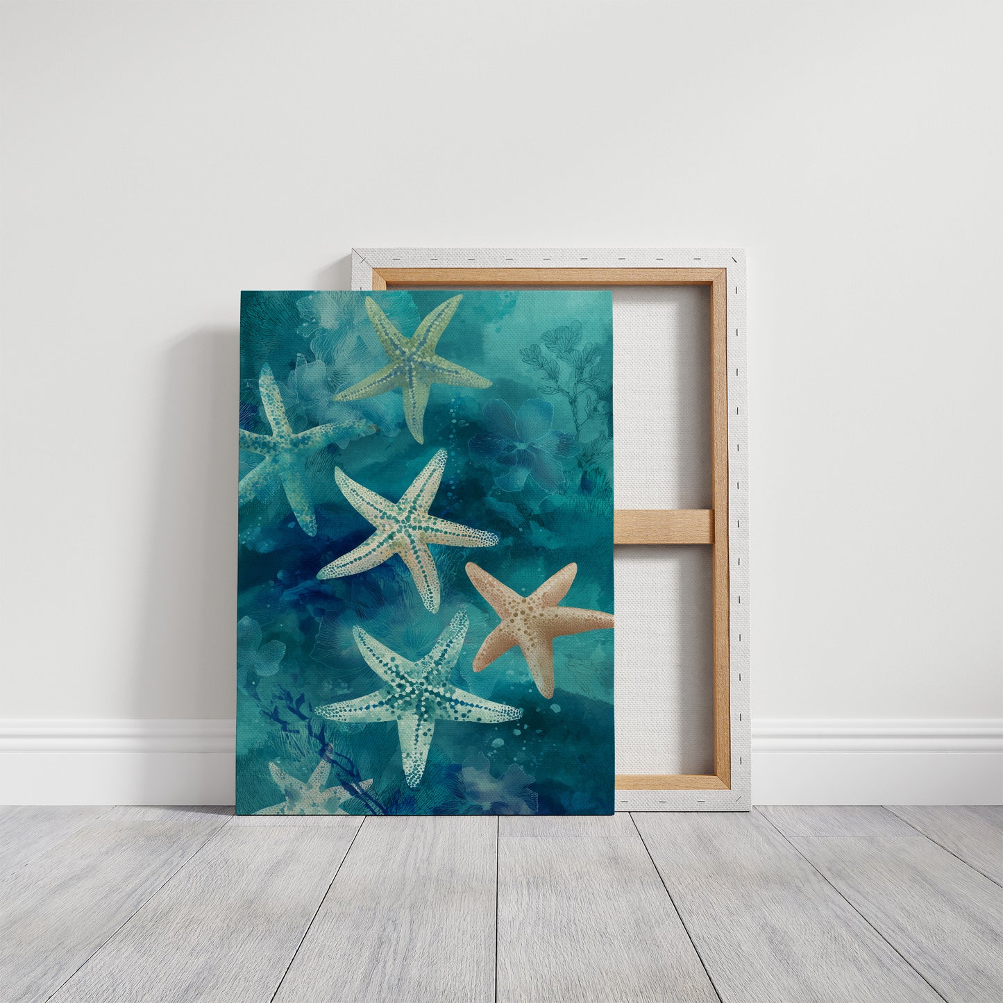 Celestial Navigators in Azure Depths