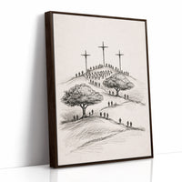Pilgrimage Toward Three Crosses