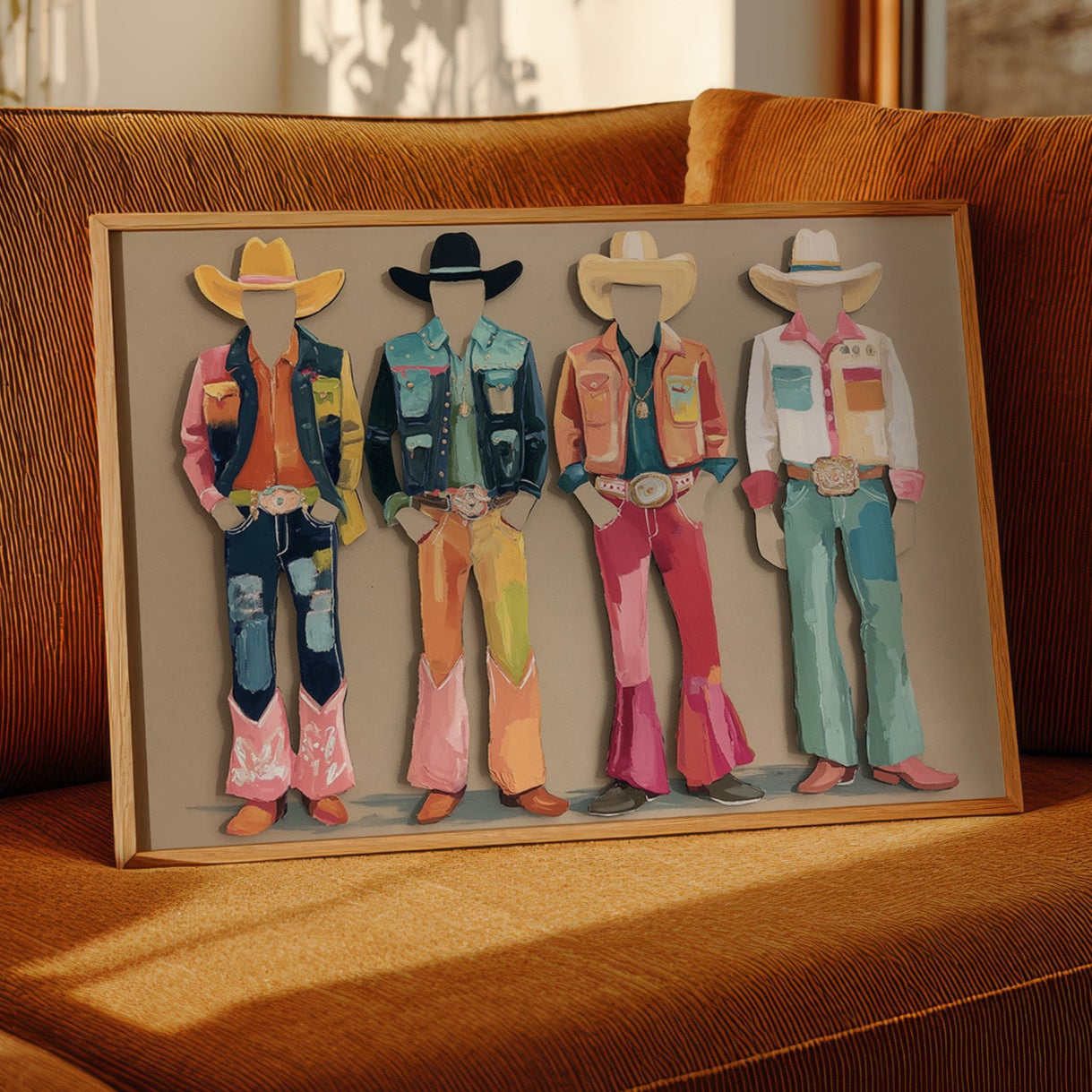 Rhinestone Cowboys Paint Pastel Days