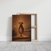 Autumn Sentinel Under Amber Light