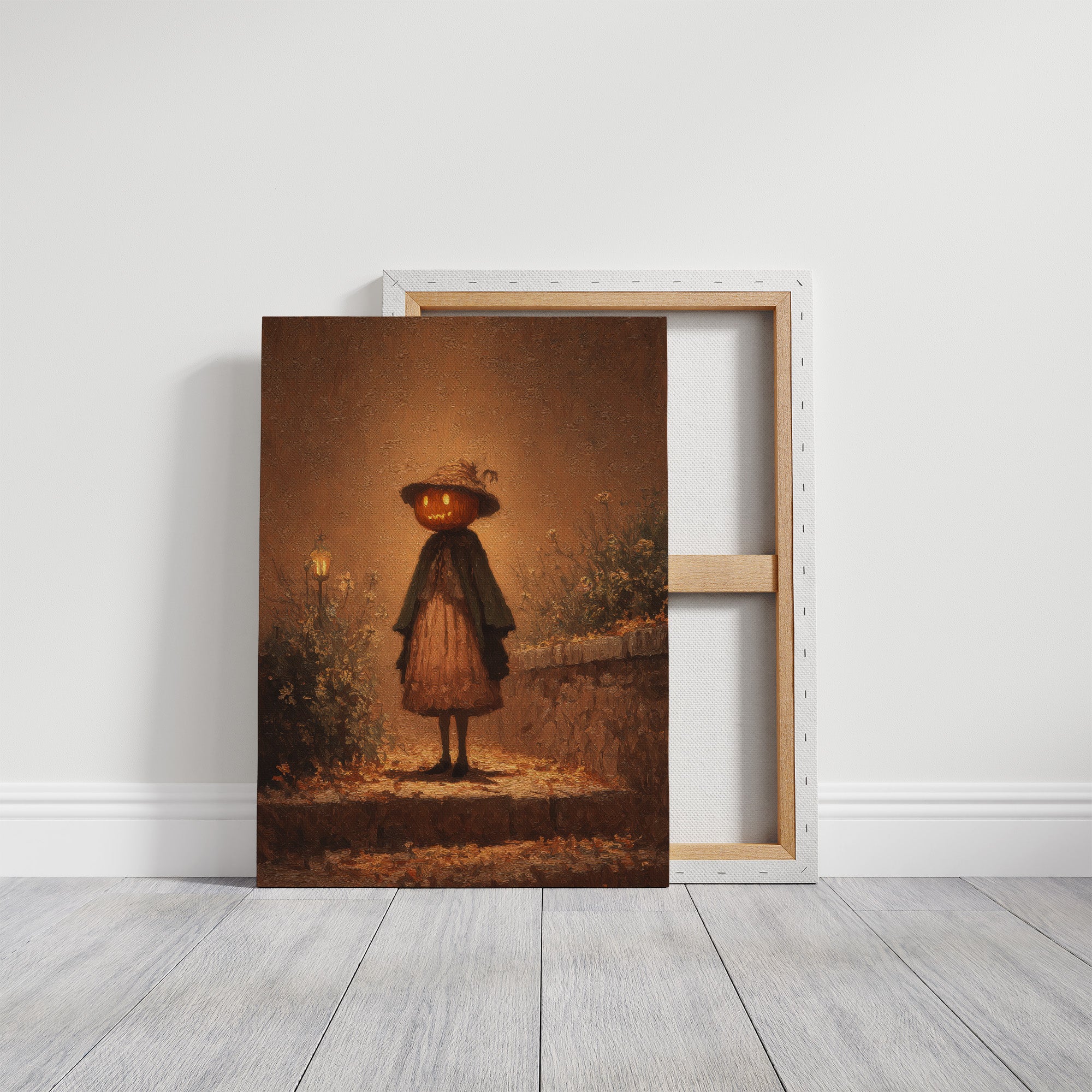 Autumn Sentinel Under Amber Light