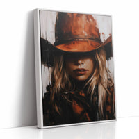 Blonde Under the Copper Brim
