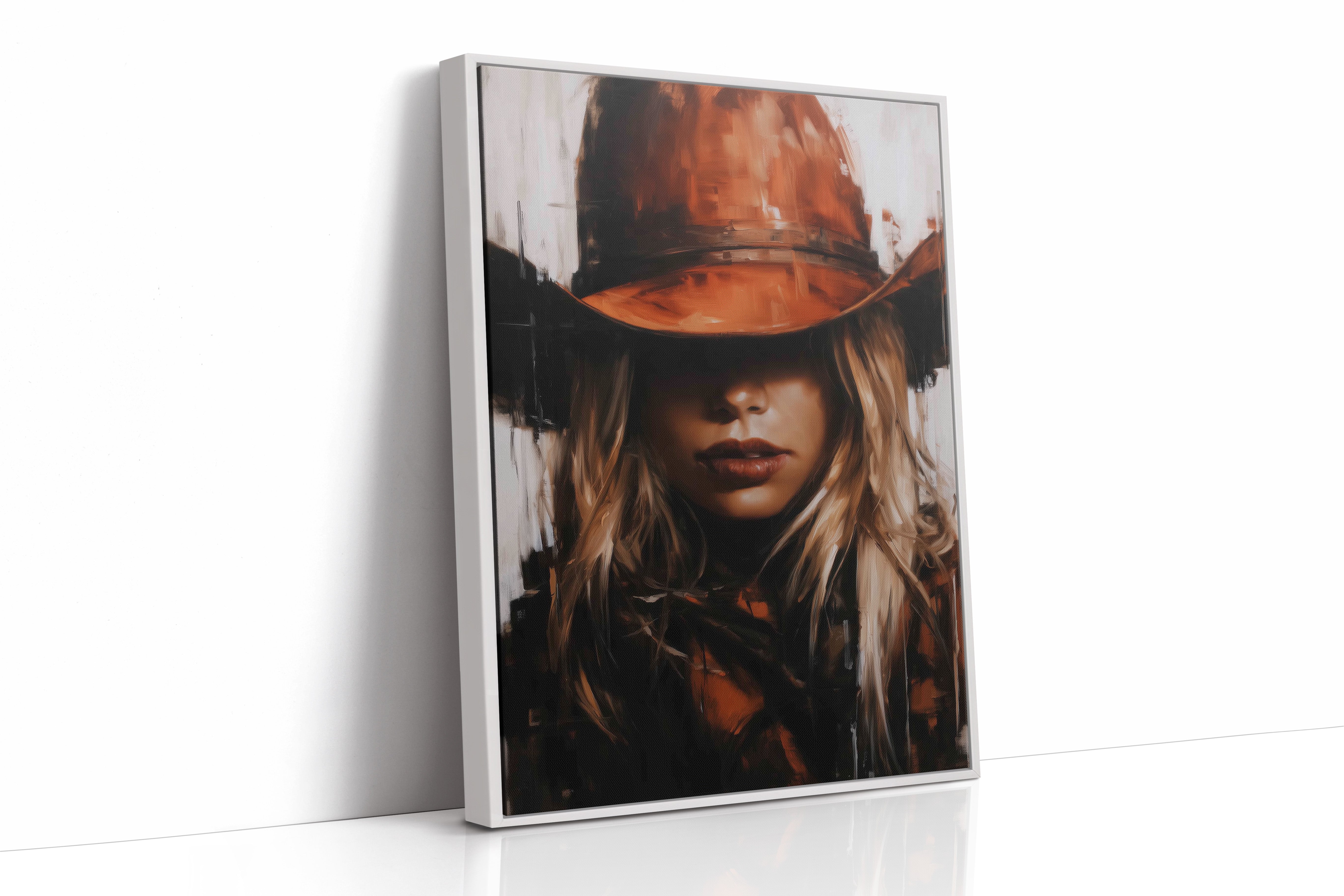 Blonde Under the Copper Brim