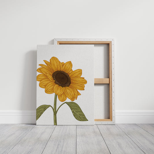 Golden Petals Paint Summer's Portrait