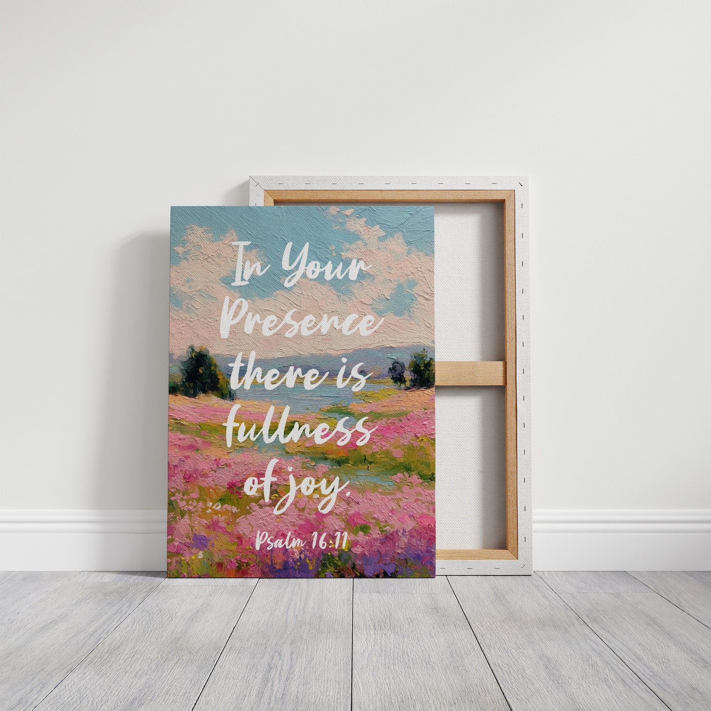 Sacred Words Across Pink Meadows