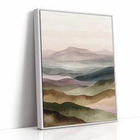 Mountains Breathe in Gentle Hues