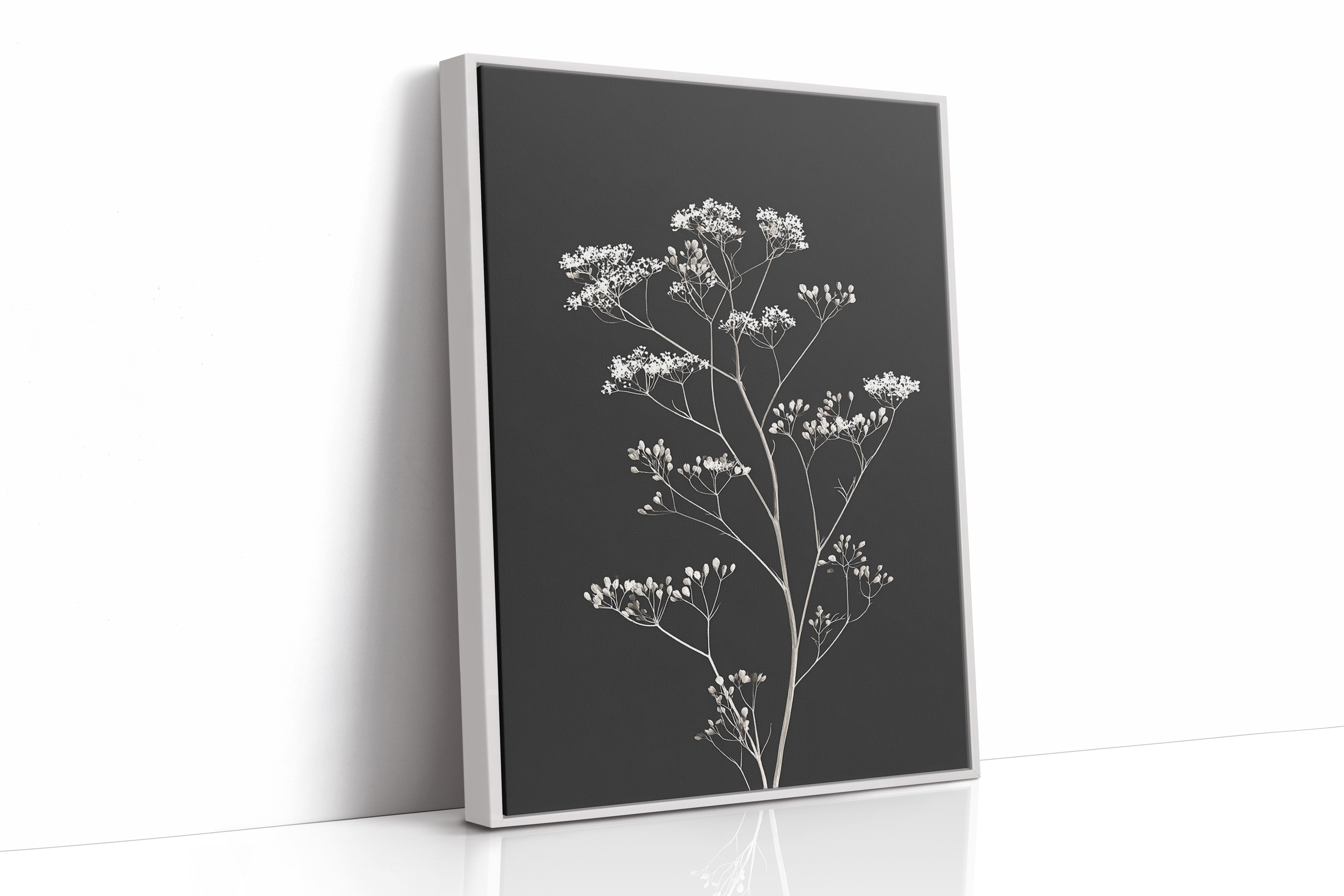 Silent Blooms Against Dark Skies