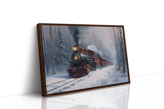 Steam Rises Through Winter's Quiet Forest