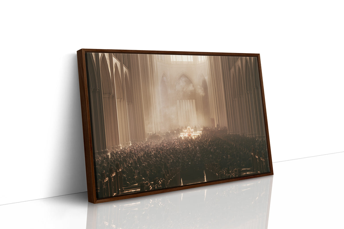 Light Falls Upon the Faithful