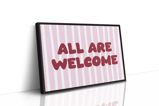 All Are Welcome, Pink Stripe