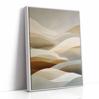 Desert Dunes Dance In Morning Light