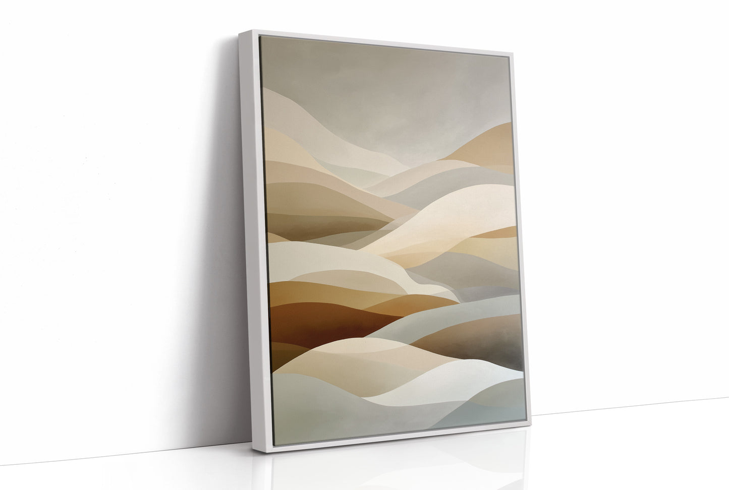 Desert Dunes Dance In Morning Light