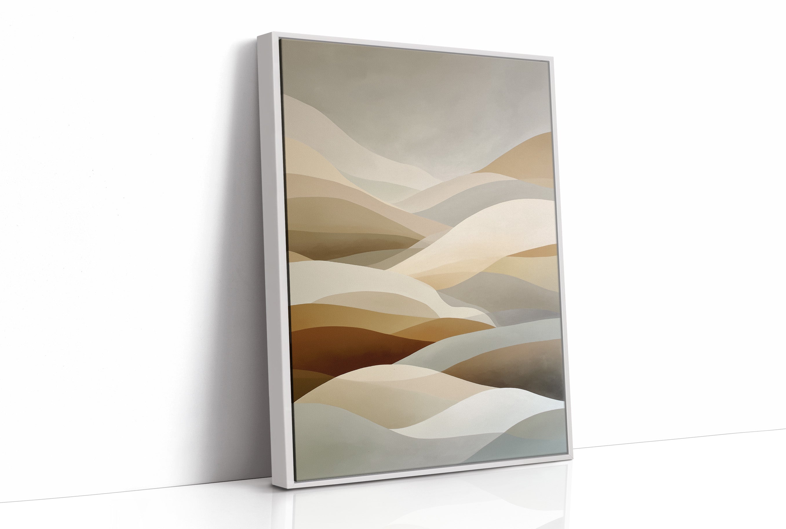 Desert Dunes Dance In Morning Light