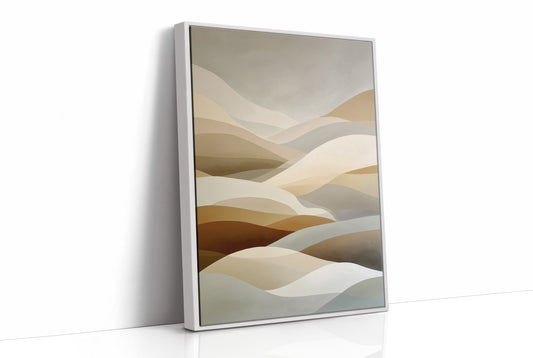 Desert Dunes Dance In Morning Light