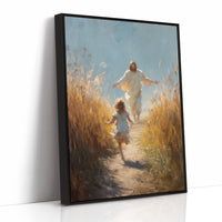 Golden Path To Outstretched Arms