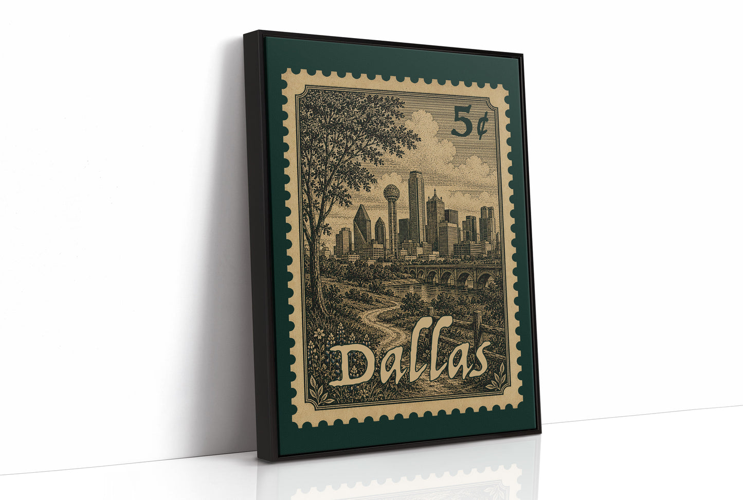 Dallas, Riverside Skyline