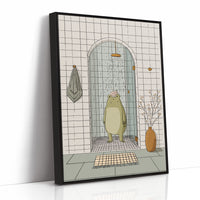 Steam Beneath The Arched Tile