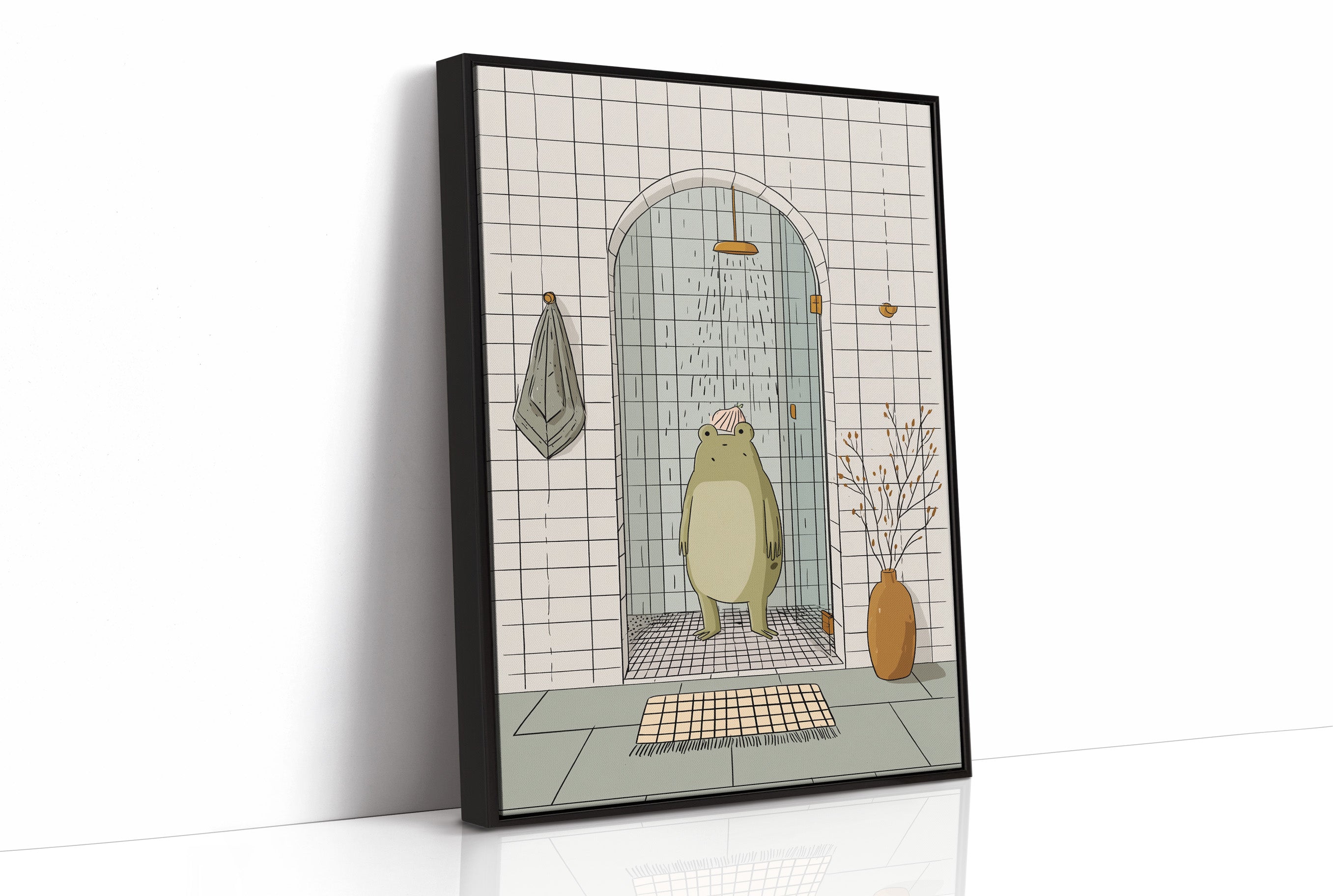 Steam Beneath The Arched Tile