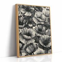 Ink Bloom Poppy Field