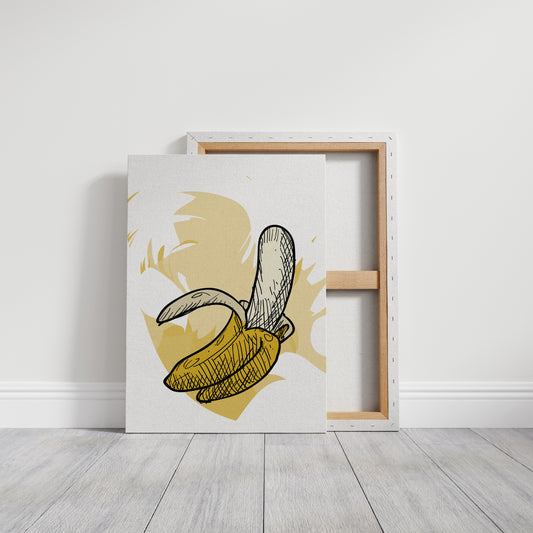 Banana Sketches Its Morning Story
