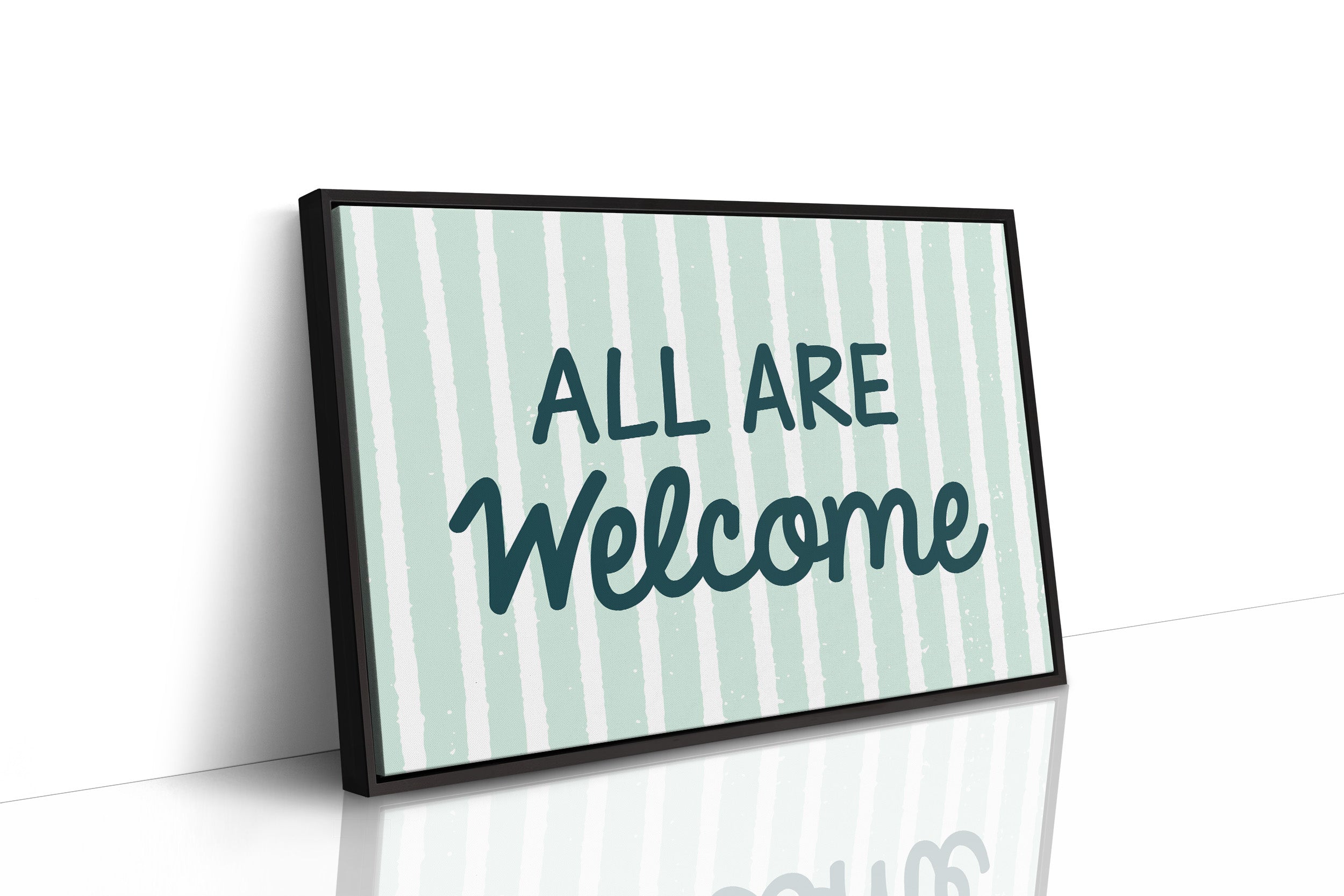 All Are Welcome, Mint Stripe
