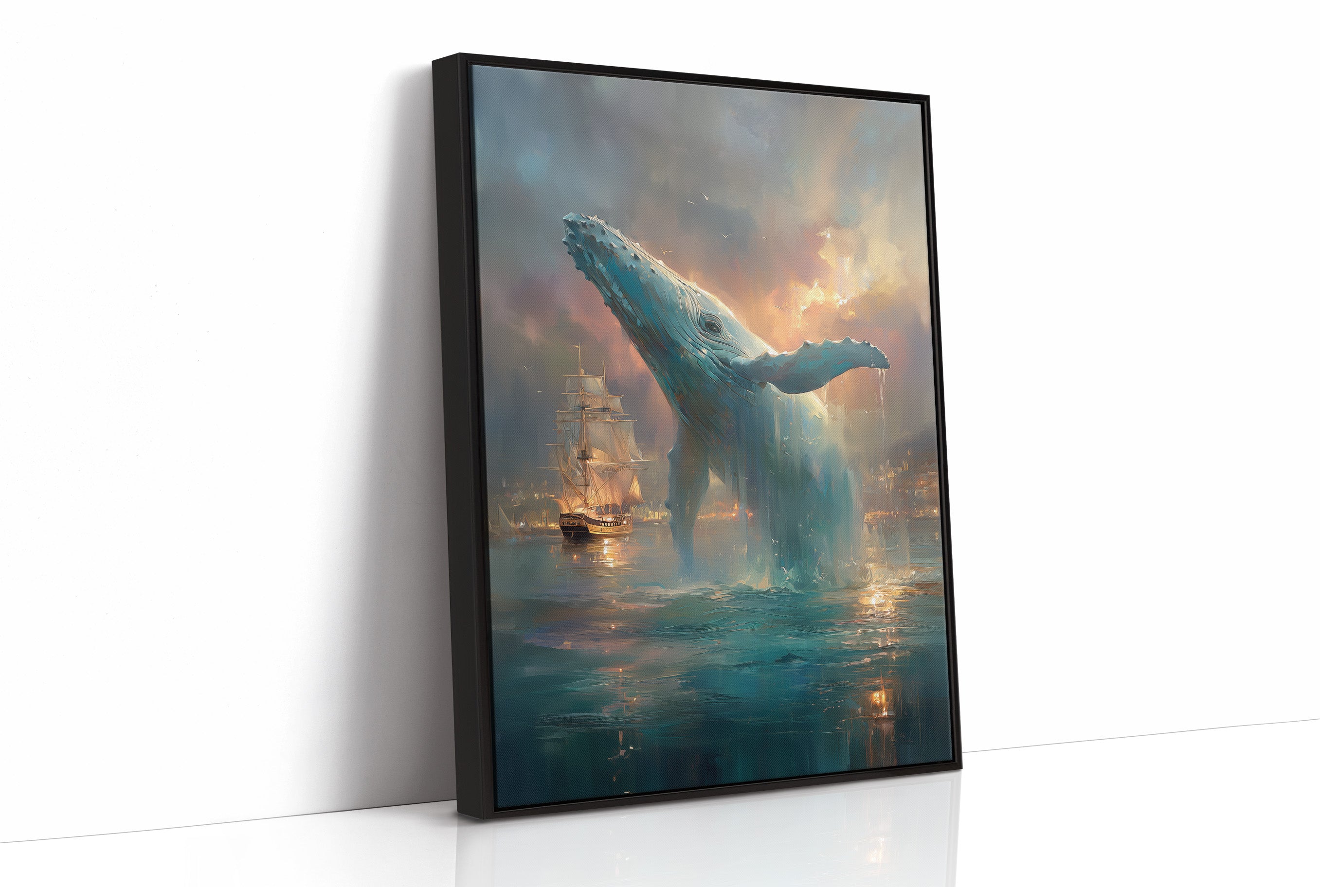 Ocean Giants Dance With Ships