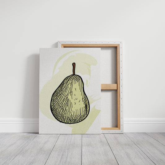 Simple Pear Sketches Autumn Memories