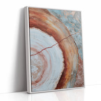 Earthy Tones in Circular Harmony