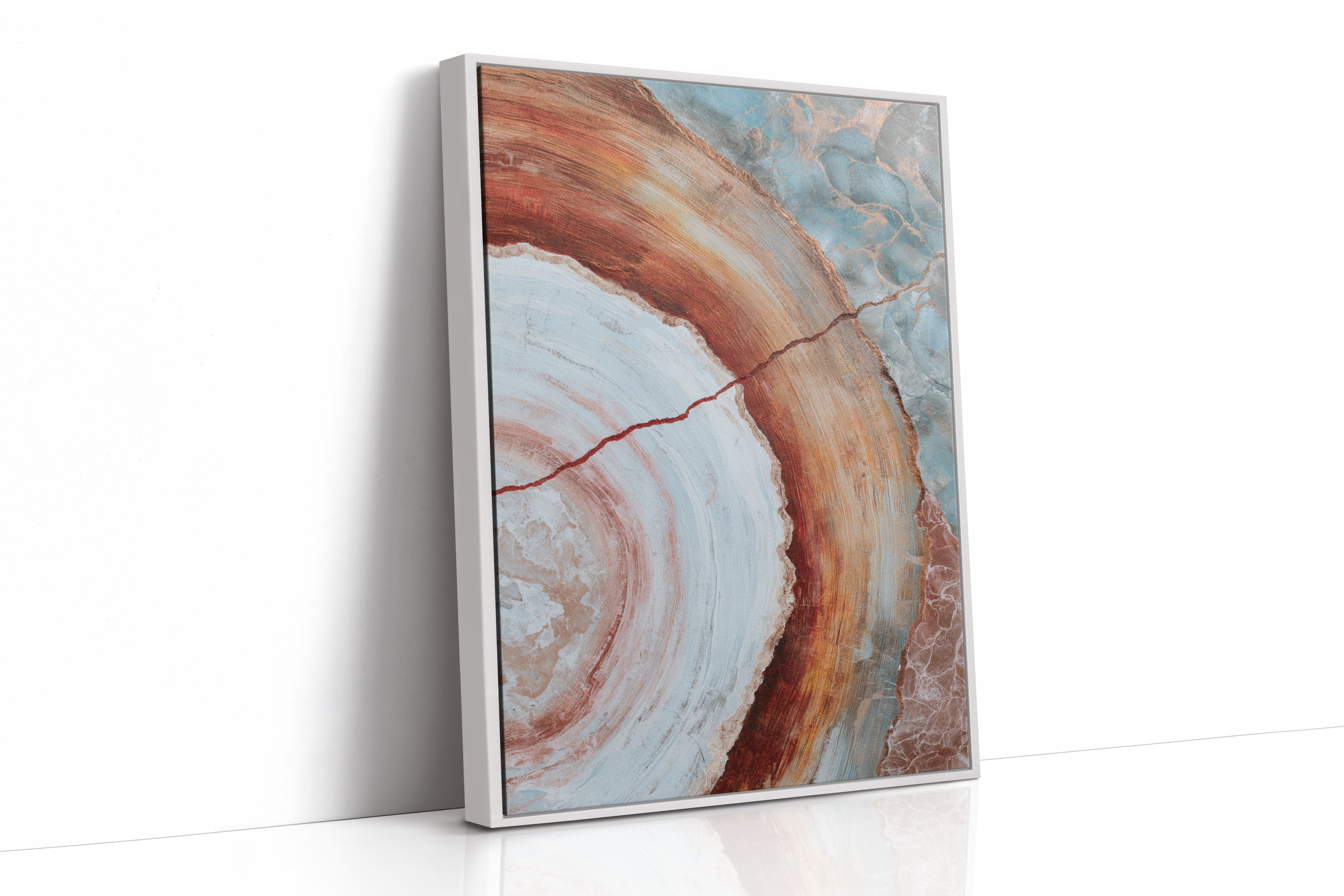 Earthy Tones in Circular Harmony