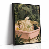 Bath, Book, and Uninvited Company