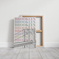 Pastel Stories Cross Brooklyn Bridge