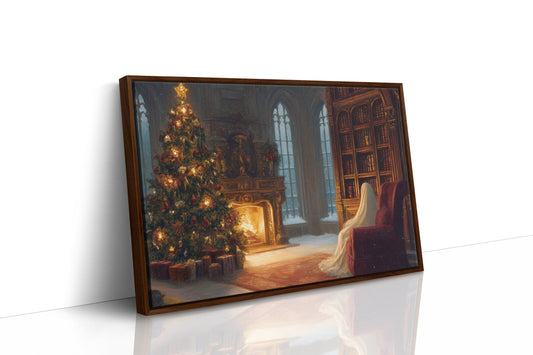 Silent Night In The Library Castle