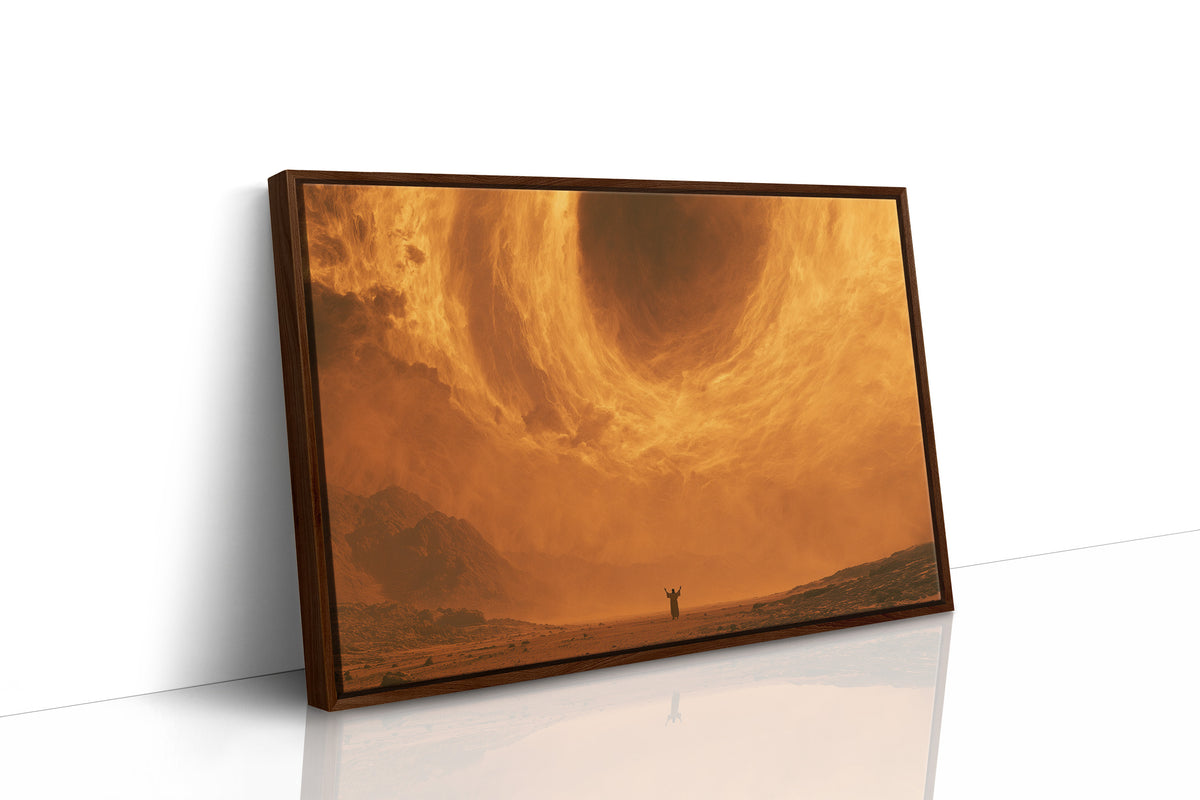Prophet Beneath the Burning Sky