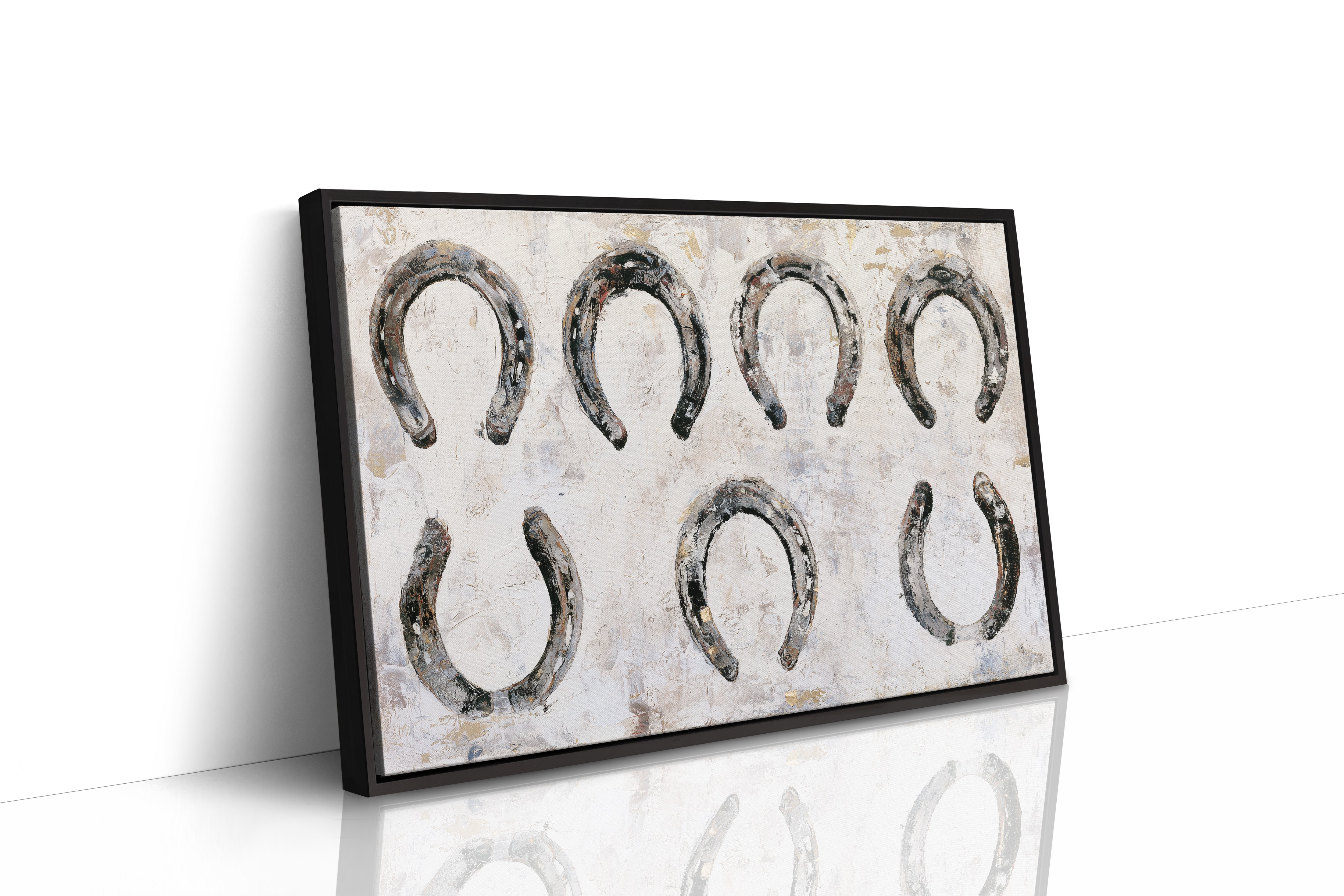 Seven Horseshoes, Textured Luck