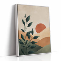 Sunset Kisses the Verdant Hills
