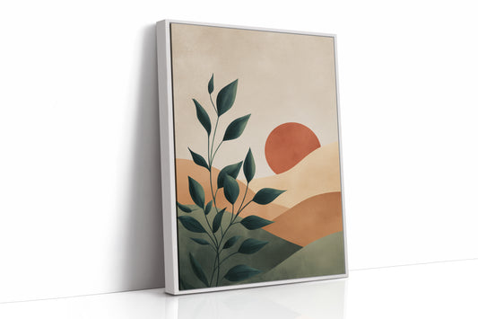 Sunset Kisses the Verdant Hills