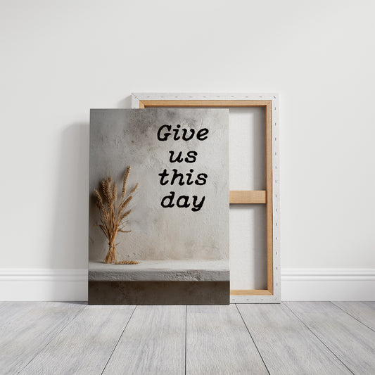 Morning Prayer On Wooden Table