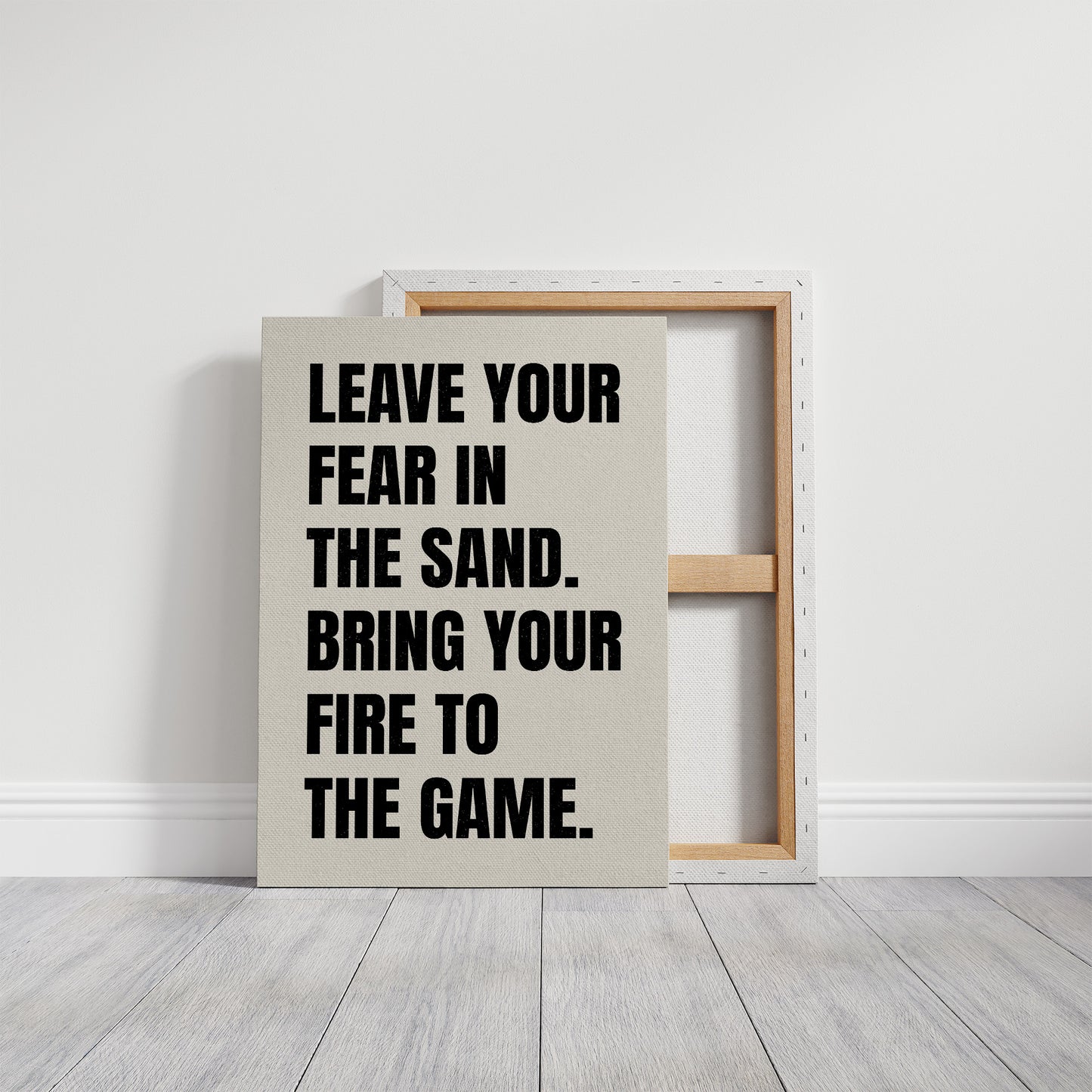 Courage Rises From The Sand