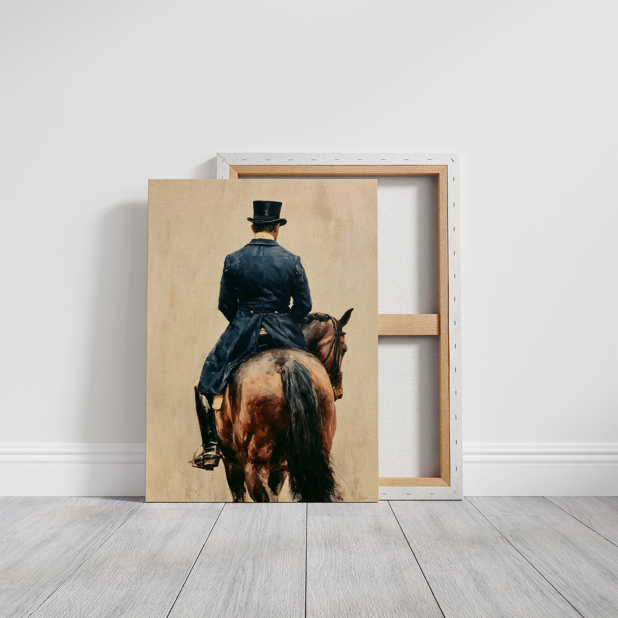 Navy & Bay: A Rider's Quiet Ride