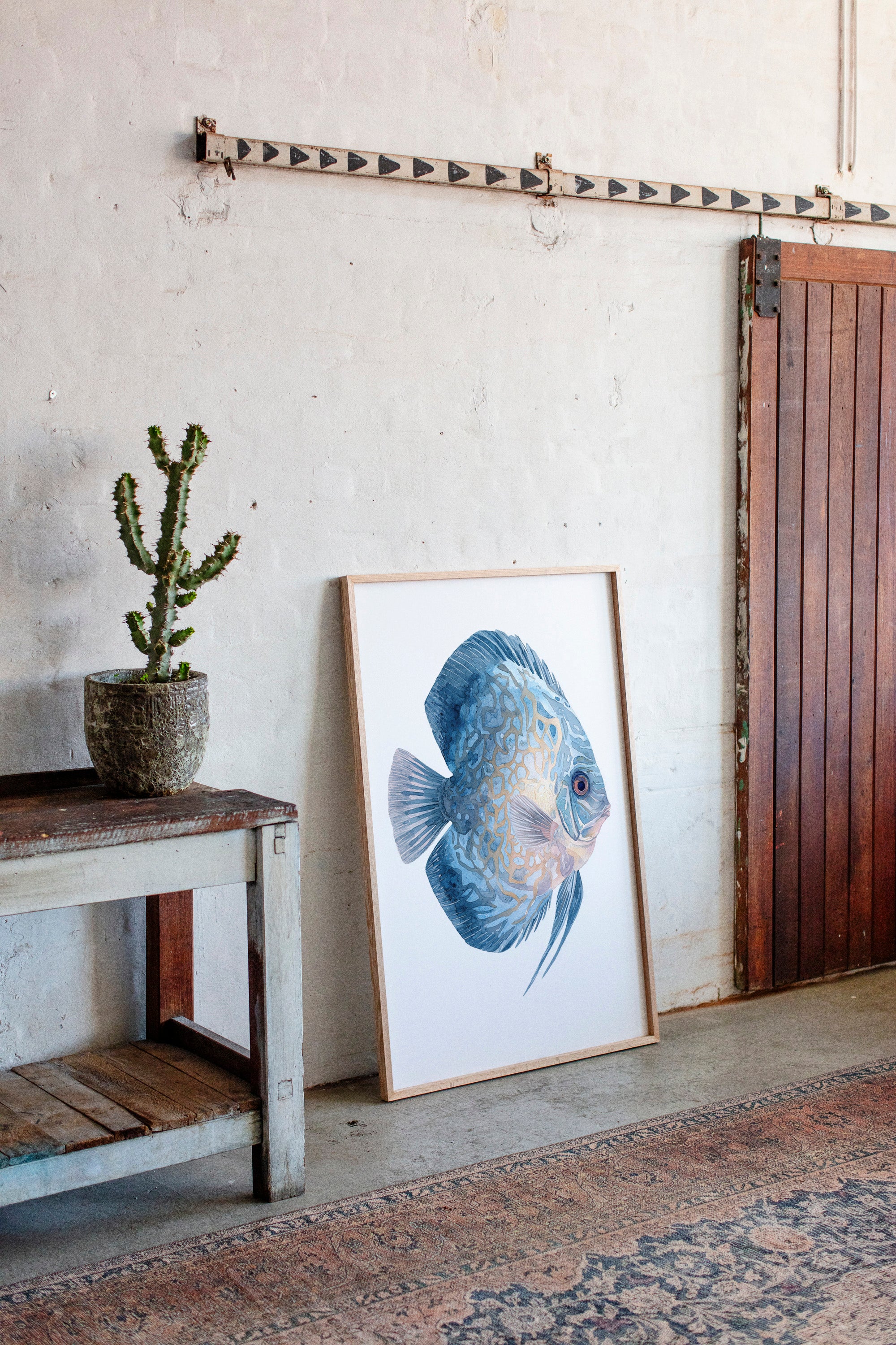 Beneath the Ocean's Brushstrokes