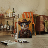 Australian Shepherd Cowboy Deputy