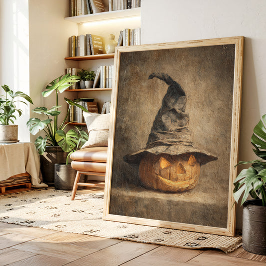 Harvest Glow Beneath the Hat