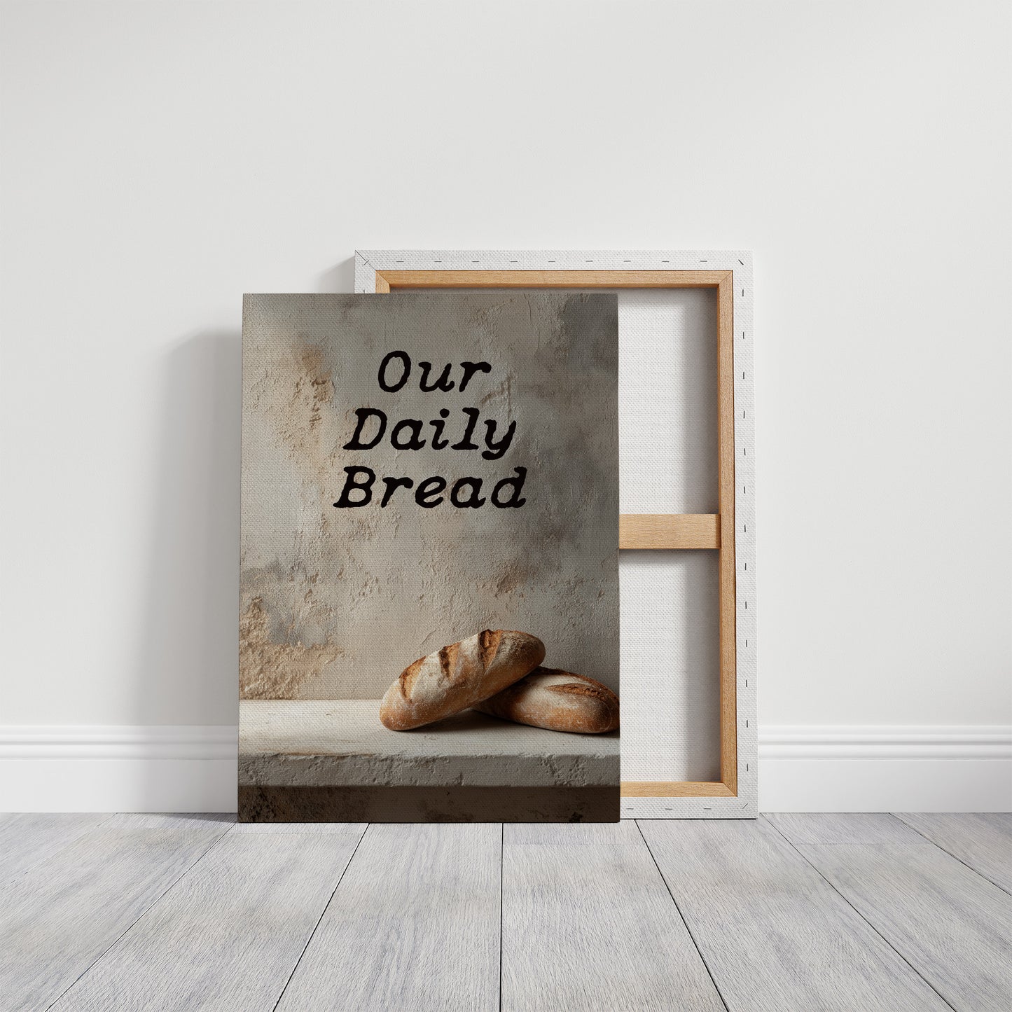 Morning Ritual On Wooden Table